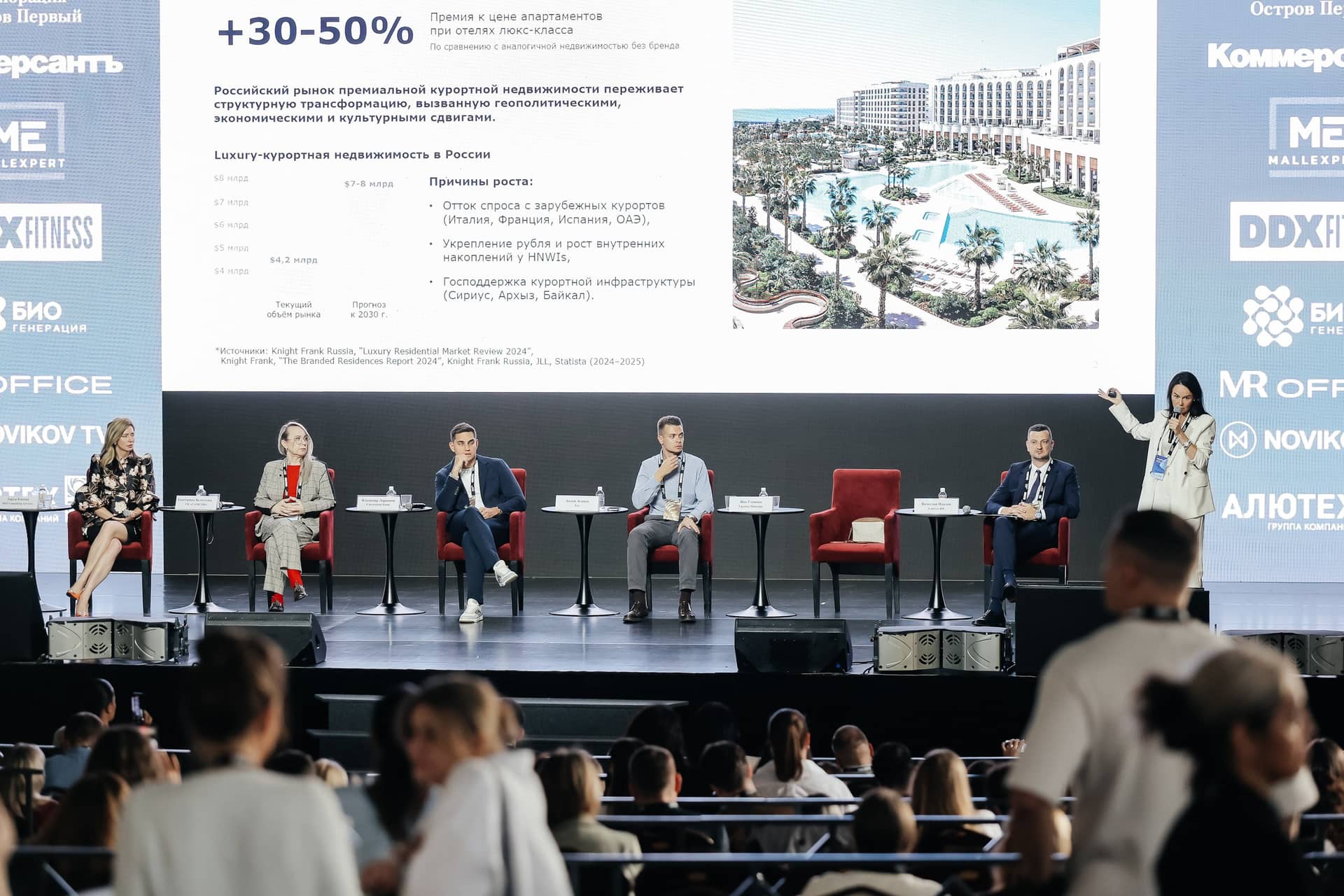 Конференции и презентации в Летнем театре